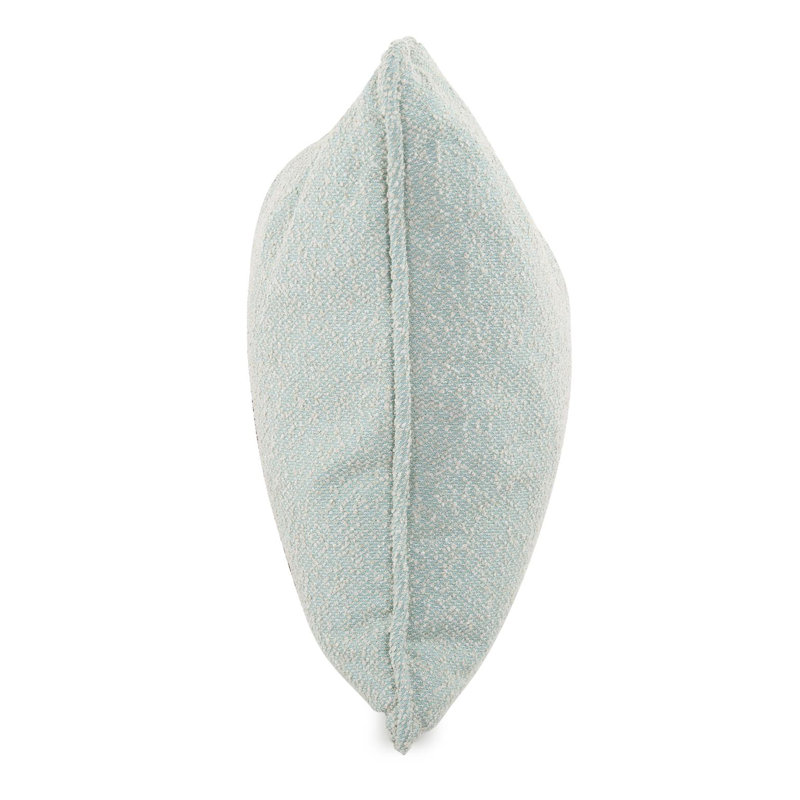 Coussin corail d'Alicante, Bleu, Carré H 24 po x l 24 po