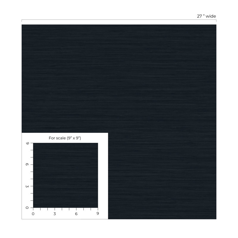 Papier peint Ivy Bronx Designs Contrast Lohja, Bleu