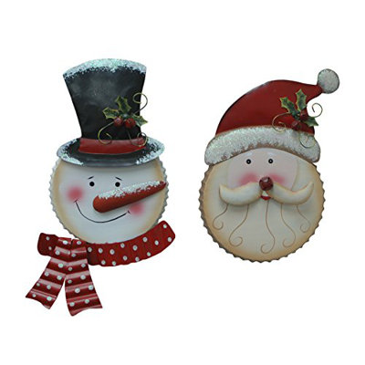 Ensemble de père noël et bonhomme de noël wonder