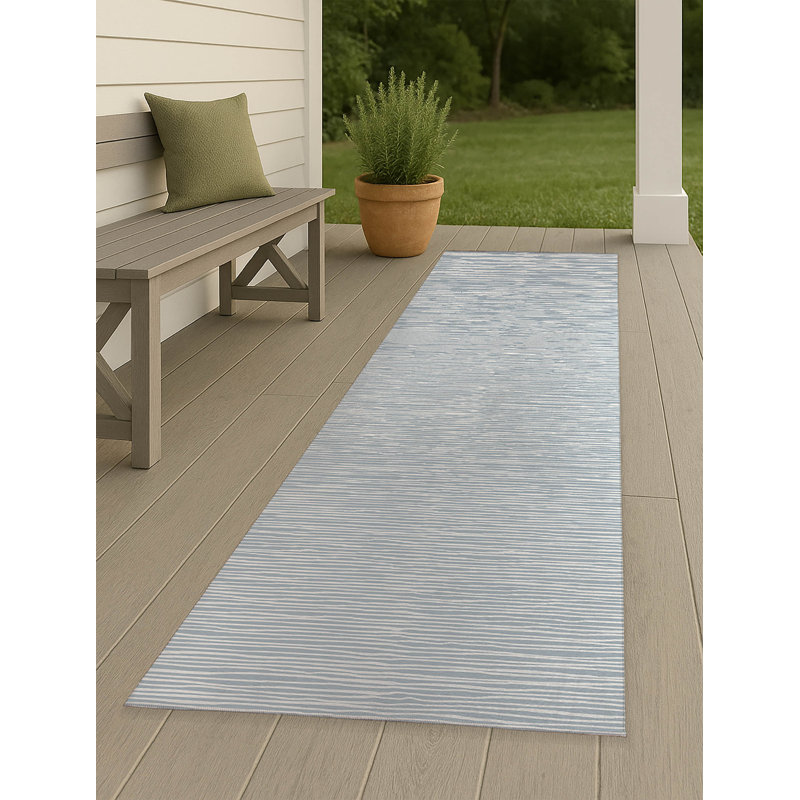 Tapis d'extérieur antidérapant Tess, Tapis de couloir 2 pi 6 po x 8 pi