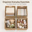 Bungalow Rose Bamboo Decorative Basket