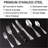 49 Piece Silverware Set With Storage Compartment