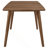 Grey And Natural Walnut Dining Set