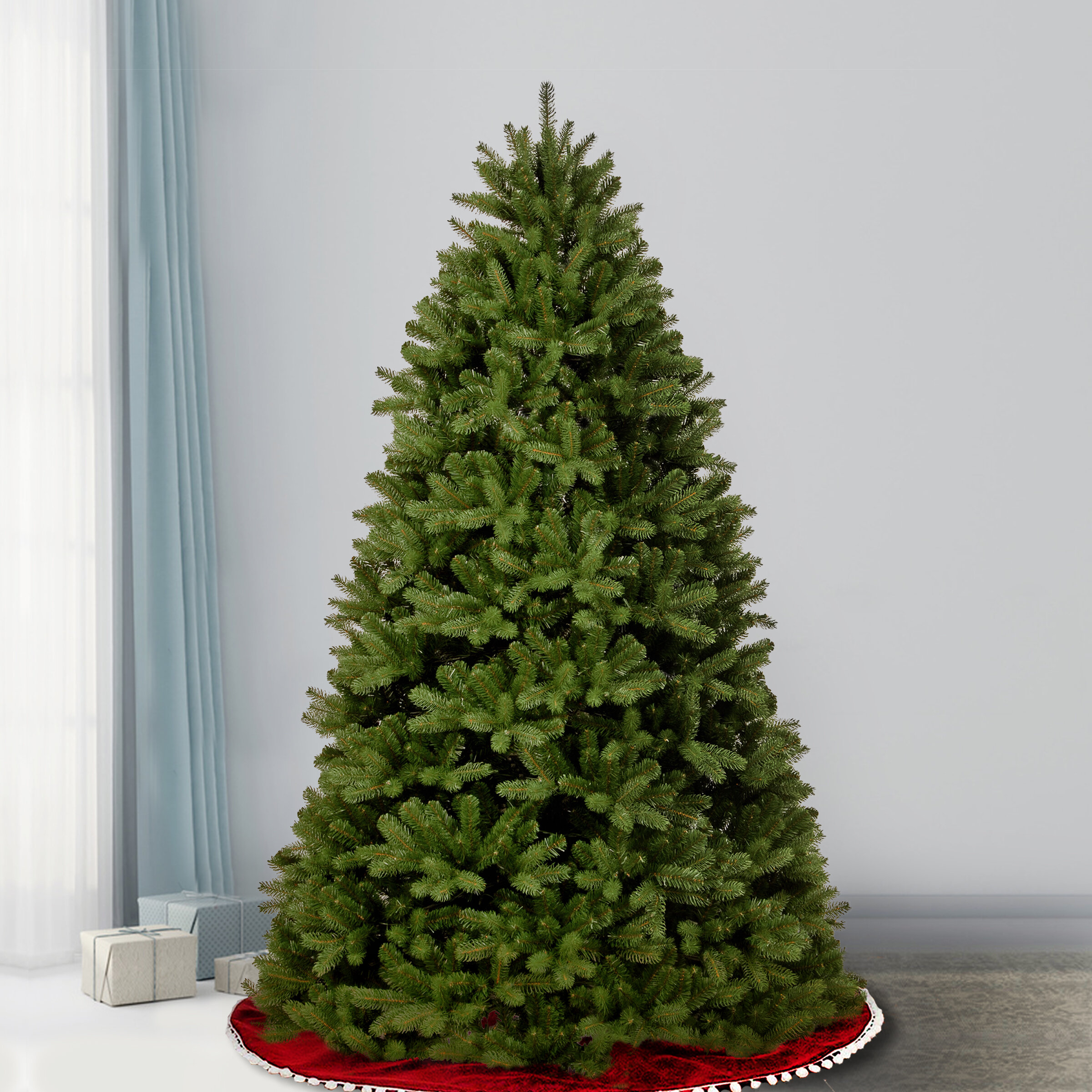 National Tree Company Newberry Green Realistic Artificial Cashmere