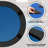 Oval Poker Table with 9 Plastic Cup Holders