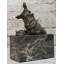 Sculpture miniature contenta hippopotame