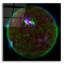Art mural en verre 12 po x 12 po «Sdo Spots Extra Energy In The Sun's Corona 2» par NASA Epic Art