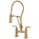 Rook® Articulating Bridge Faucet with Finished Hose