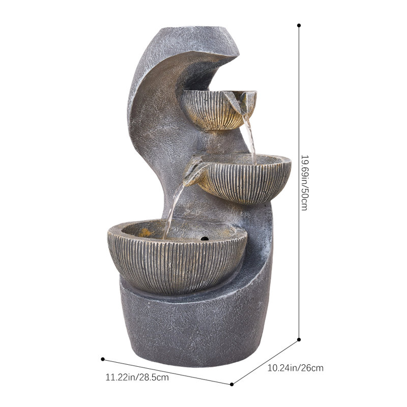 Outdoor Waterfall Fountain