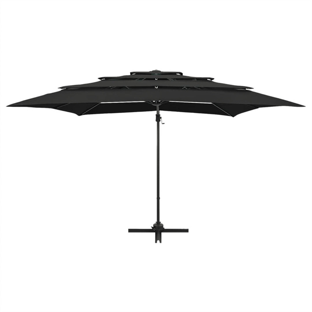 Castiel 2.5m Square Traditional Parasol