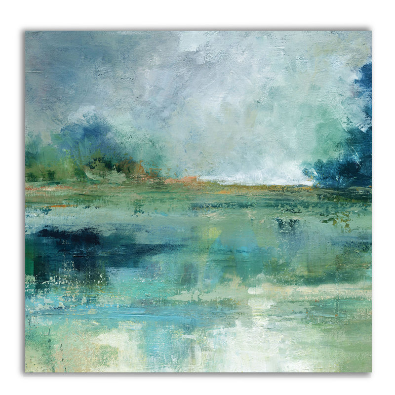" Emerald Isle ", 40" H x 40" W x 1.5" D