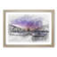 St. Pauls Cathedral in London in Abstract - Picture Frame Graphic Art Print-55729891-55729888
