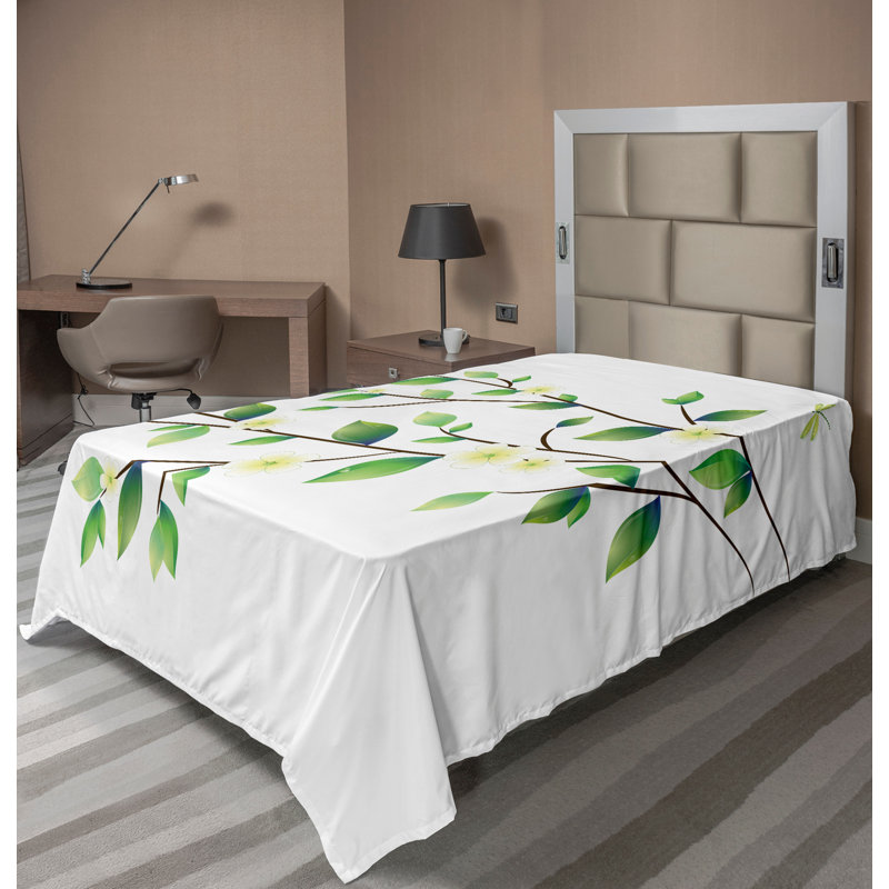 Drap plat Ambesonne, Drap plat pour lit simple
