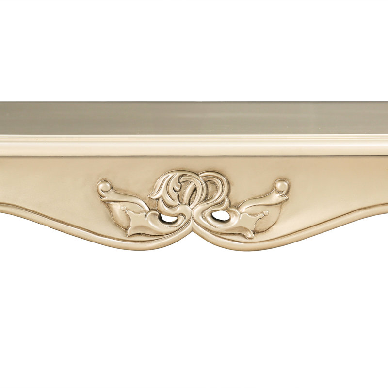 Table basse en bois massif Champagne