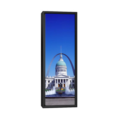 " Old Courthouse and Saint Louis Arch Saint Louis, Missouri " Print