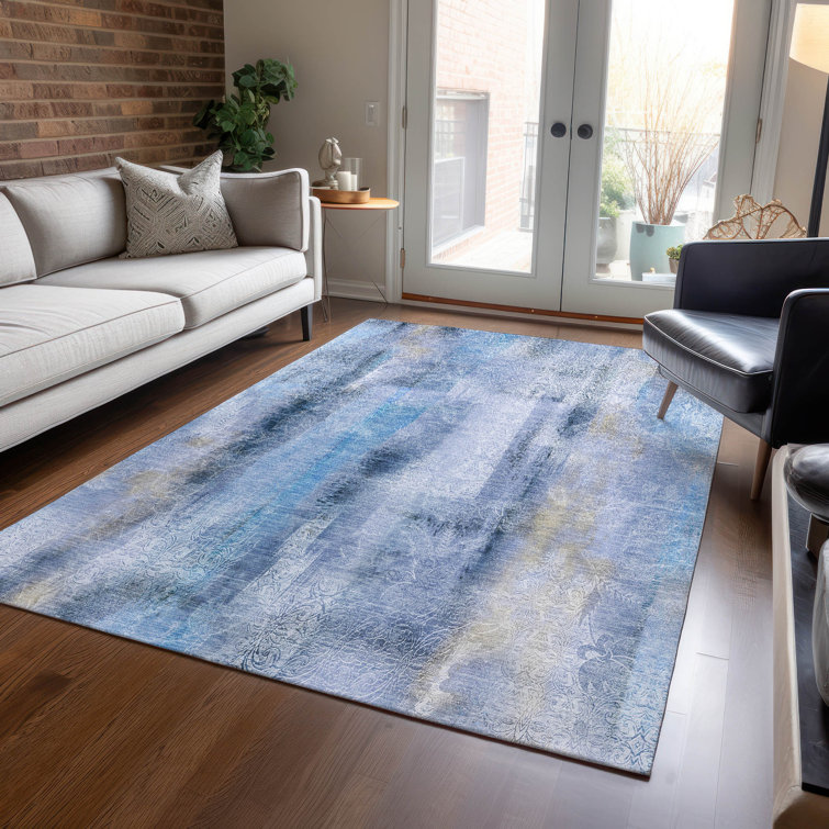 Altair Washable Abstract Indoor / Outdoor Rug
