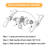Passage Door Lever with Round Rosette-43663652