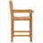 Elzas Solid Wood Counter Stool