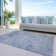 Machine Washable Indoor/Outdoor Chantille ACN1107 Sky Rug