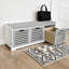 Segars Polyester Upholstered Storage Bench-1287539634
