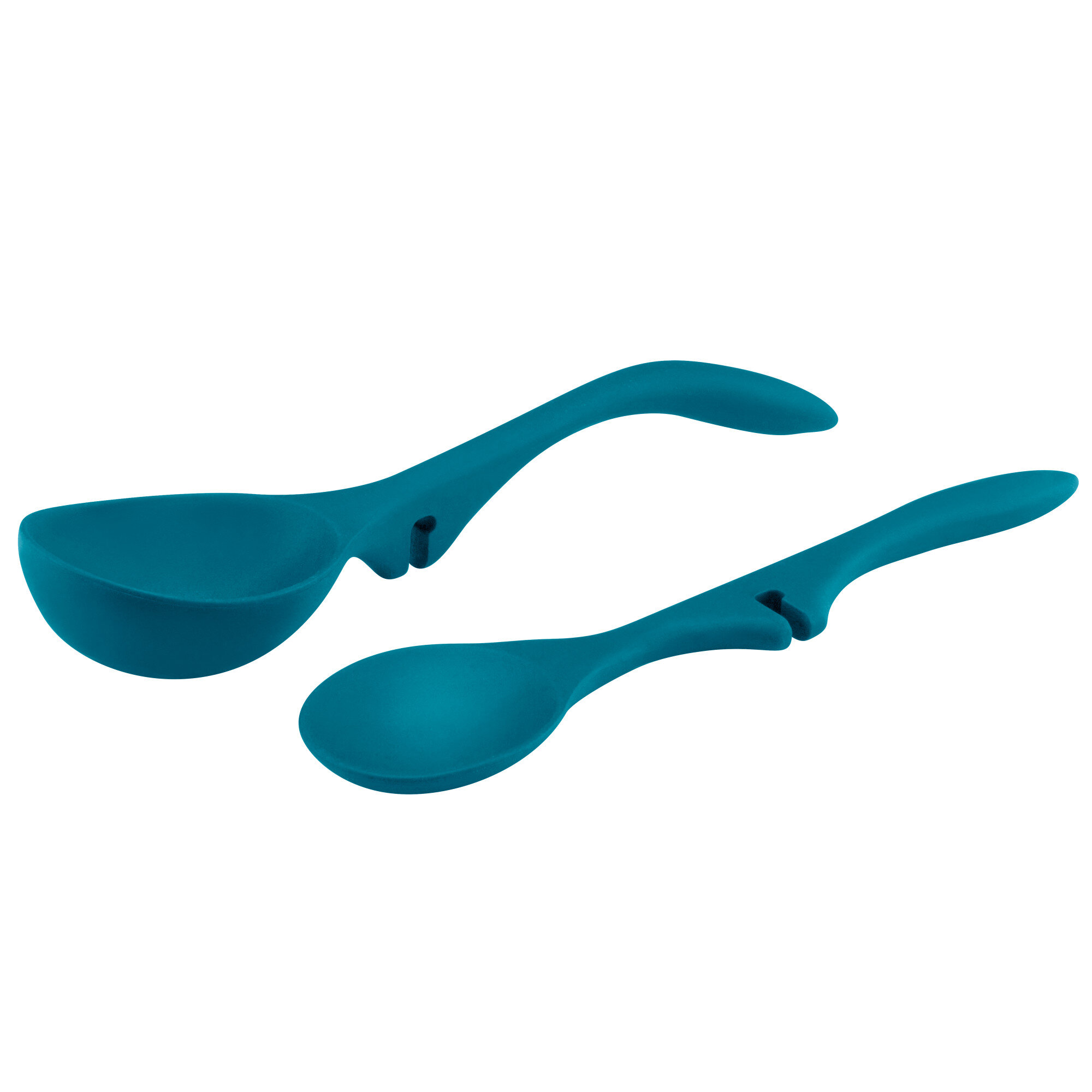 Sky Blue Tools and Gadgets Lazy Chop and Stir, Flexi Turner and Scraping  Spoon Set