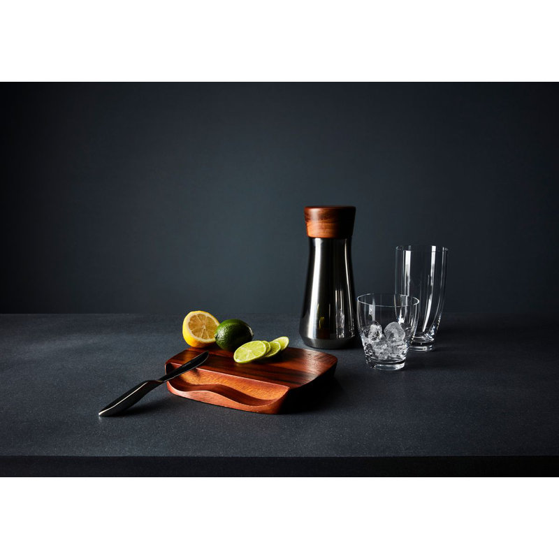 Nambe Blend Bar Board W/ Knife