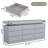 9 Drawers Dresser For Bedroom With Charging Station And LED Lights-1418218572