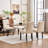 Faux Leather Upholstered Dining Chairs-704175641