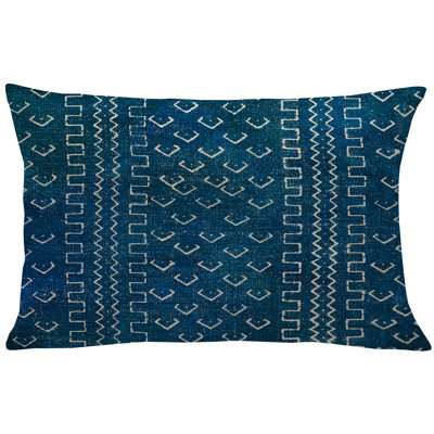 Geometric Linen Throw Pillow