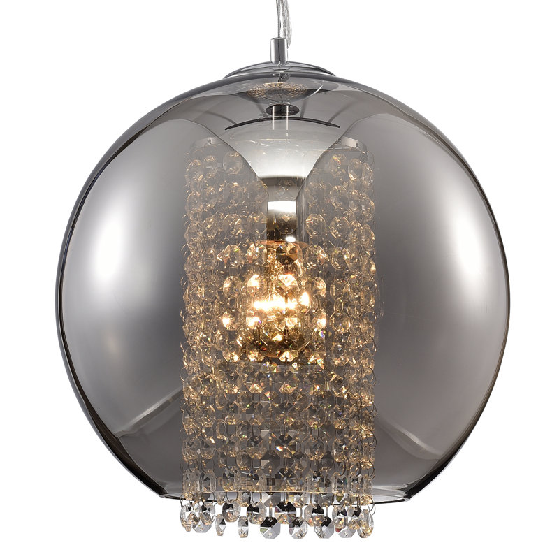 Luminaire sphère suspendu 1 lumières simple Jeb