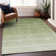 Premium Machine Washable Prisco Green Rug