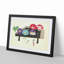 Morning Glories by Shibata Zeshin - Picture Frame Painting Print-55582024-55582025