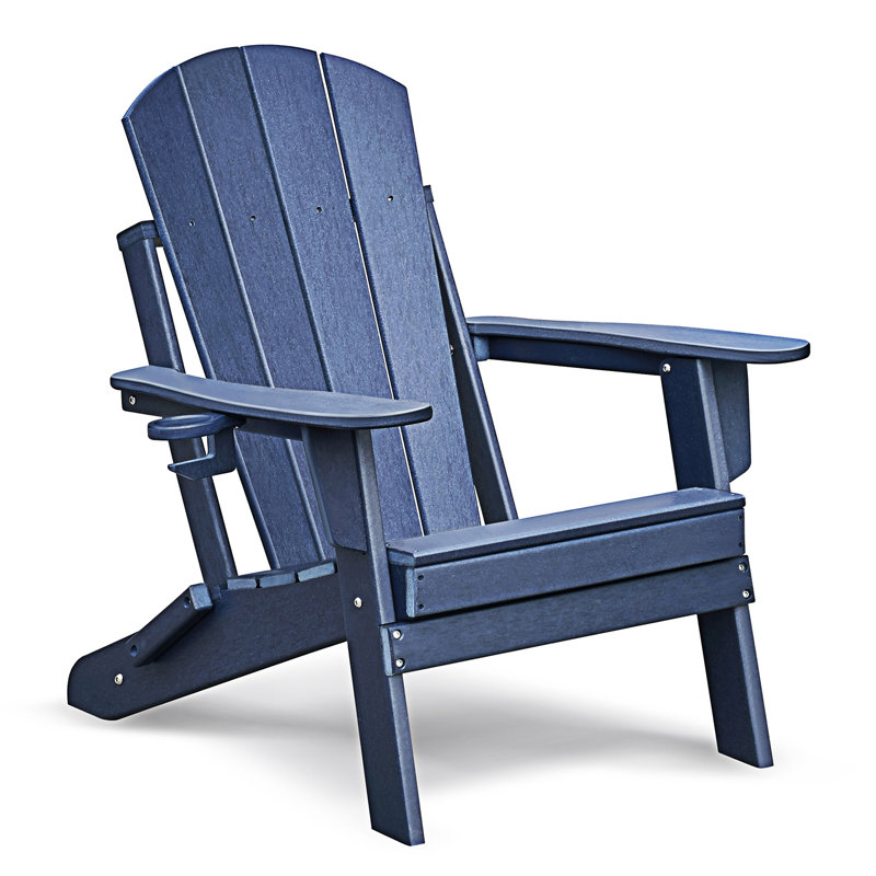 Chaise de jardin d'extérieur pliante Adirondack