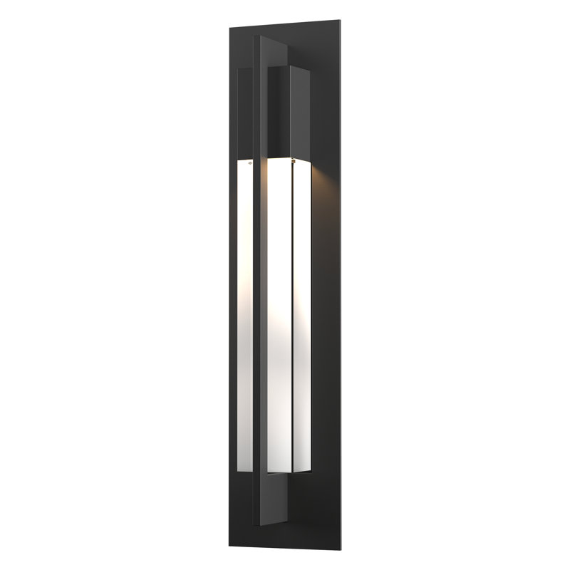 Axis 1 - Light Aluminum Outdoor Flush Mount, 24" H x 5.5" W x 3.8" D, Coastal Black