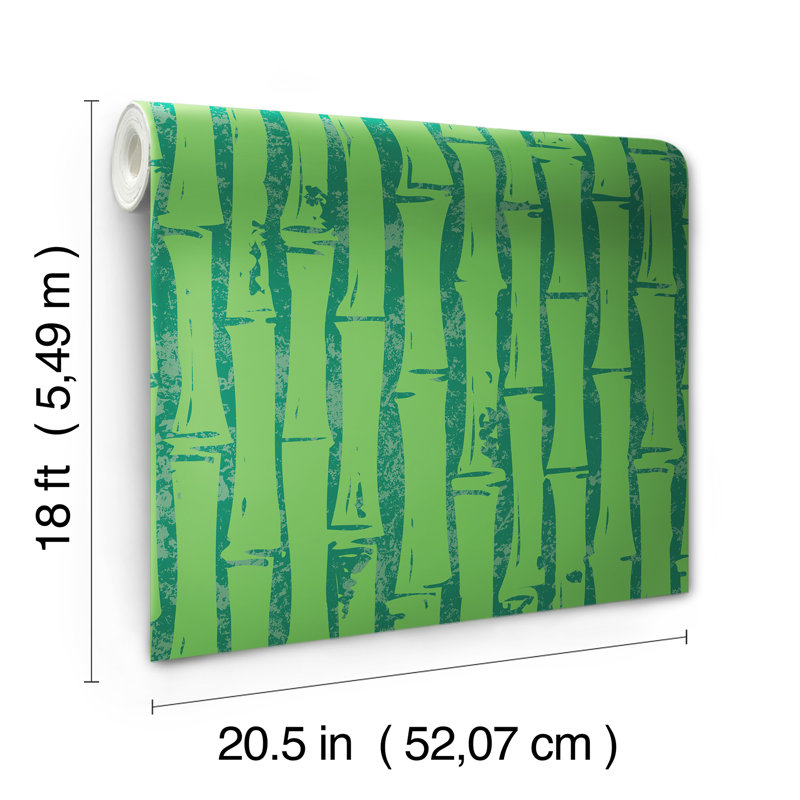 Papier peint adhésif vert SpongeBob SquarePants, Vert