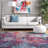Taina Abstract Pink Area Rug-782431752