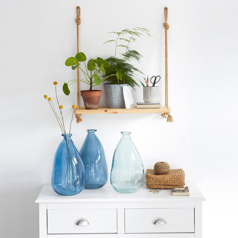 Solid Wood Accent Shelf