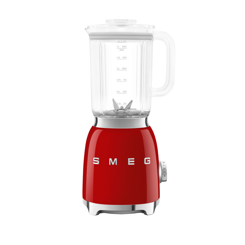 SMEG 50's Retro Style Countertop Blender, Red