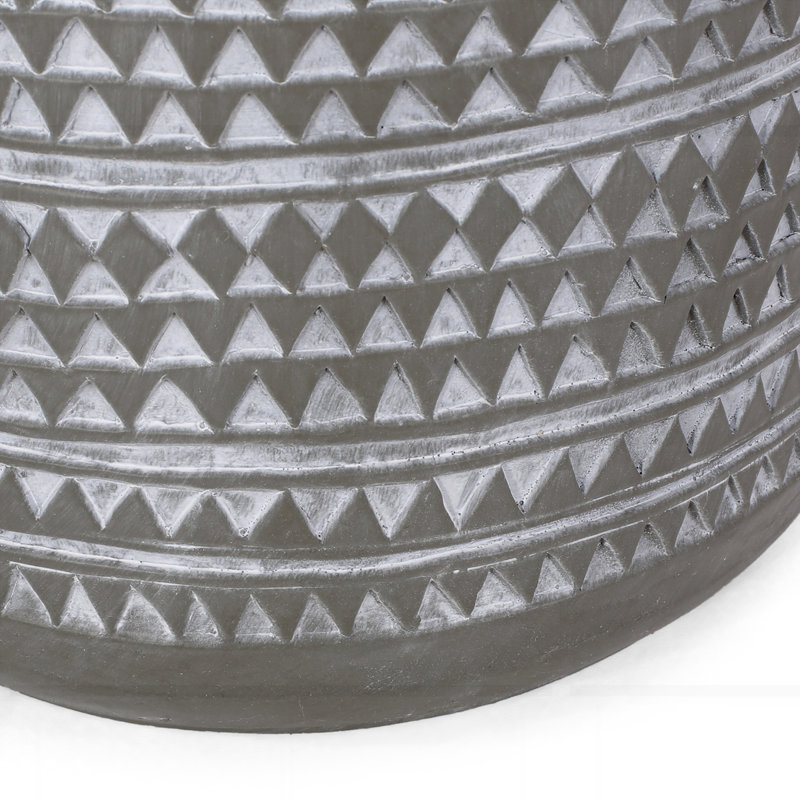 Table d'appoint d'extérieur en béton léger