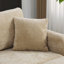Ensemble de canapé et repose-pieds 86,6 po en chenille extra-large 2 places avec pieds en métal-989448607