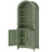 66.2" Tall Arched Bathroom Storage Cabinet with Flip Drawer and Shelves, Freestanding Storage Cabinet with Doors-426857381
