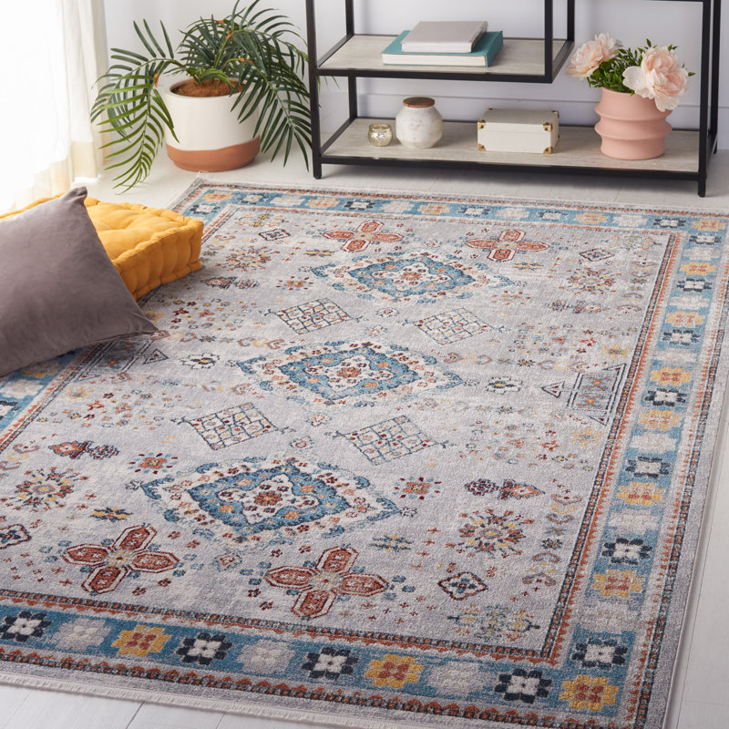 Bayside Performance Machine Washable Oriental Rug, Rectangle 4' x 6'
