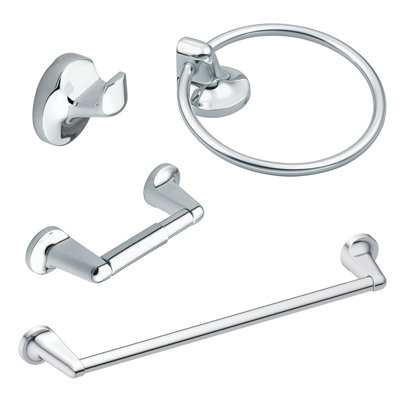 Ensemble de quincaillerie de salle de bain 4 pièces Aspen
