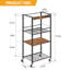 Chariot utilitaire avec roues H 37,2 po x l 15,7 po