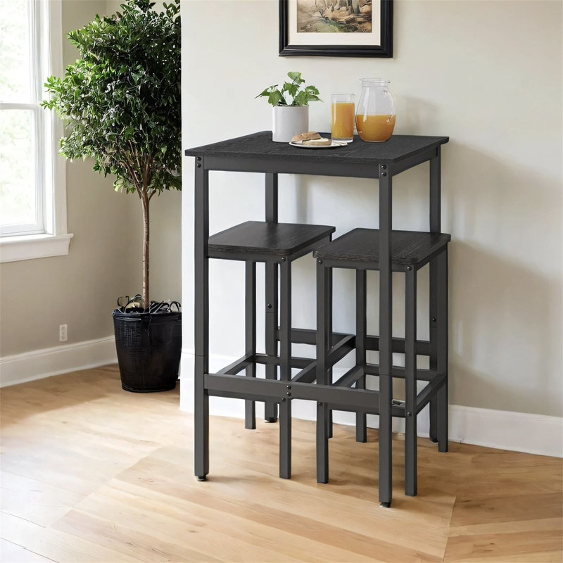 Metal Base Dining Table