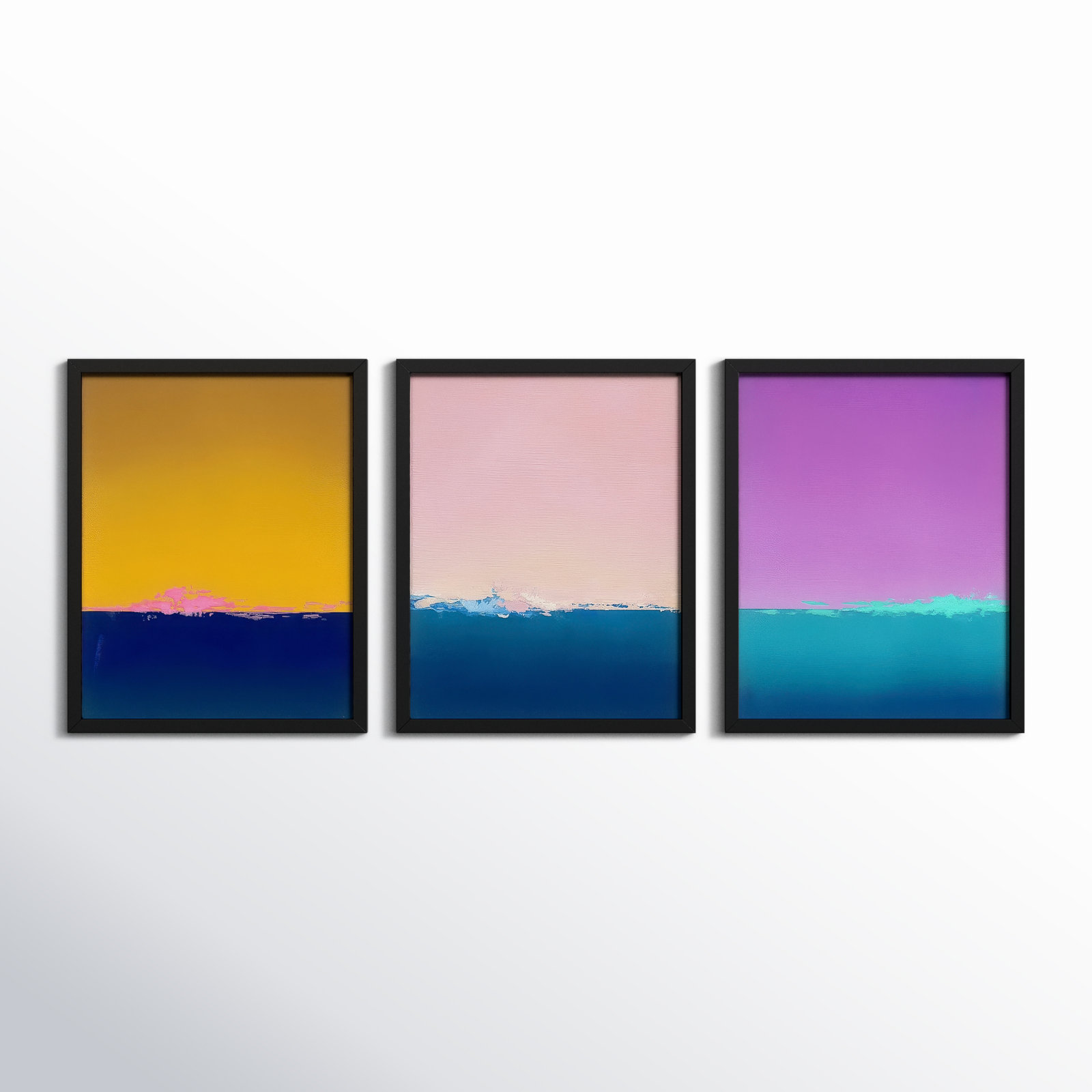 Horizon by Lee Lessem, White, 30" H x 24" W x 1.25" D