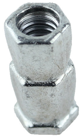 (Paquet de 5) Insert de bouton fileté - Zinc moulé sous pression - Fil 8-32