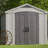 Keter Factor 8x11 ft. Durable Resin Outdoor Storage Shed With Floor and Double Doors for Garden Patio Furniture and Tools