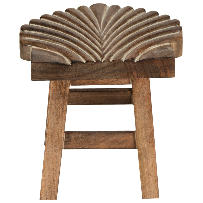 Solid Wood Accent Stool