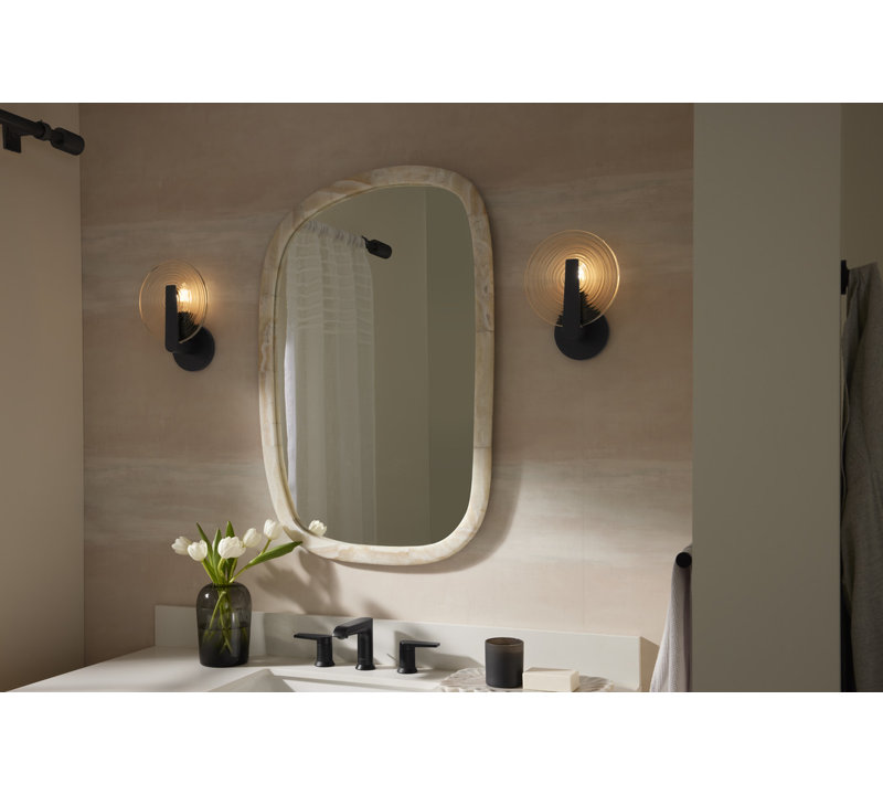 Hint One-Light Sconce, Polished Chrome